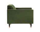 Sunpan Yosi Armchair in Moss Green