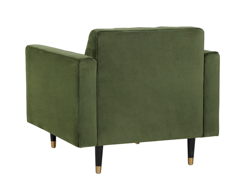 Sunpan Yosi Armchair in Moss Green