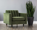 Sunpan Yosi Armchair in Moss Green