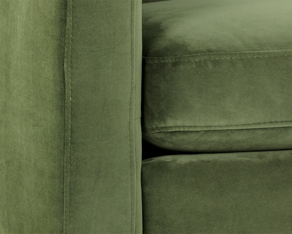 Sunpan Yosi Armchair in Moss Green