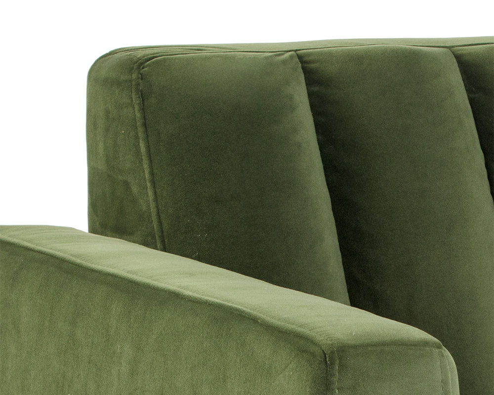Sunpan Yosi Armchair in Moss Green