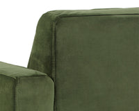 Sunpan Yosi Armchair in Moss Green