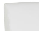 Sunpan Dean Dining Chair - Antique Brass - Cantina Black/Cantina White