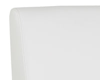 Sunpan Dean Dining Chair - Antique Brass - Cantina Black/Cantina White