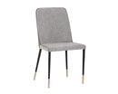 Sunpan Klaus Dining Chair - Flint Grey and Napa Taupe/Polo Club Muslin and Dillon Cream/Sparrow Grey and Napa Black
