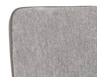 Sunpan Klaus Dining Chair - Flint Grey and Napa Taupe/Polo Club Muslin and Dillon Cream/Sparrow Grey and Napa Black