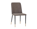 Sunpan Klaus Dining Chair - Flint Grey and Napa Taupe/Polo Club Muslin and Dillon Cream/Sparrow Grey and Napa Black
