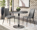 Sunpan Klaus Dining Chair - Flint Grey and Napa Taupe/Polo Club Muslin and Dillon Cream/Sparrow Grey and Napa Black