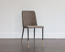 Sunpan Klaus Dining Chair - Flint Grey and Napa Taupe/Polo Club Muslin and Dillon Cream/Sparrow Grey and Napa Black