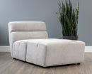 Sunpan Cornell Modular - Ottoman - Polo Club Kohl Grey/Stone