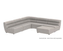 Sunpan Cornell Modular - Ottoman - Polo Club Kohl Grey/Stone