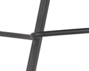 Sunpan Owen Swivel Barstool in Hearthstone Brown/Town Grey