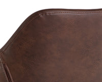 Sunpan Owen Swivel Barstool in Hearthstone Brown/Town Grey