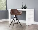 Sunpan Owen Swivel Counter Stool - Hearthstone Brown/Town Grey