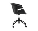 Sunpan Kash Office Chair - Hearthstone Brown / Nightfall Black / Town Grey