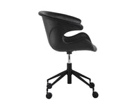Sunpan Kash Office Chair - Hearthstone Brown / Nightfall Black / Town Grey