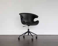 Sunpan Kash Office Chair - Hearthstone Brown / Nightfall Black / Town Grey