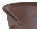 Sunpan Kash Office Chair - Hearthstone Brown / Nightfall Black / Town Grey