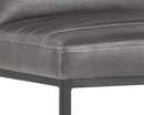 Sunpan Owen Swivel Barstool in Hearthstone Brown/Town Grey
