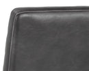 SUNPAN Spyros Barstool in Coal Black/Havana Dark Brown/Overcast Grey