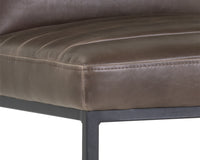 Sunpan Owen Swivel Barstool in Hearthstone Brown/Town Grey