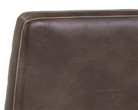 Sunpan Owen Swivel Barstool in Hearthstone Brown/Town Grey