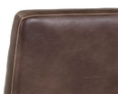 SUNPAN Spyros Barstool in Coal Black/Havana Dark Brown/Overcast Grey