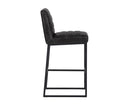 Sunpan Owen Swivel Barstool in Hearthstone Brown/Town Grey