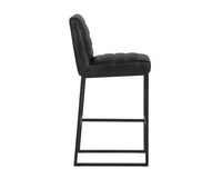 Sunpan Owen Swivel Barstool in Hearthstone Brown/Town Grey