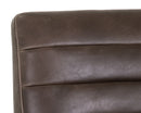 Sunpan Spyros Counter Stool - Coal Black/Havana Dark Brown/Overcast Grey