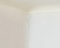 Sunpan Cricket Ottoman In Black/Cream/Grey/Pink