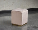 Sunpan Cricket Ottoman In Black/Cream/Grey/Pink