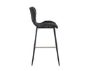 Sunpan Lyla Barstool - Antique Black / Brown