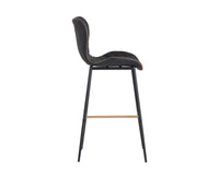 Sunpan Lyla Barstool - Antique Black / Brown