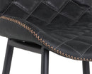 Sunpan Lyla Barstool - Antique Black / Brown