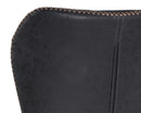 Sunpan Lyla Barstool - Antique Black / Brown