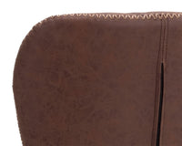 Sunpan Lyla Counter Stool in Antique Black / Brown / Grey
