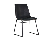 SUNPAN Cal Dining Chair - Antique Black, Brown, Grey - Set of Two