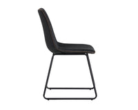SUNPAN Cal Dining Chair - Antique Black, Brown, Grey - Set of Two