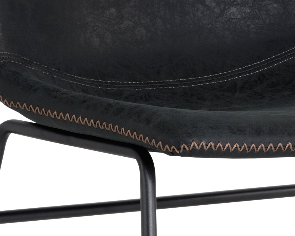 SUNPAN Cal Dining Chair - Antique Black, Brown, Grey - Set of Two