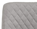 Sunpan Jayna Dining Armchair - Black And Polo Club Stone/Champagne Gold And Antonio Linen