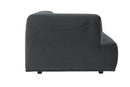 Sunpan Darren Modular - Left/Right Armchair In Smokescreen