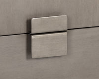 Sunpan Jade Dresser - Antique Brass In Dark Mango/Ash Grey