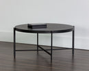 Sunpan Willem Coffee Table - Medium in Oak Veneer