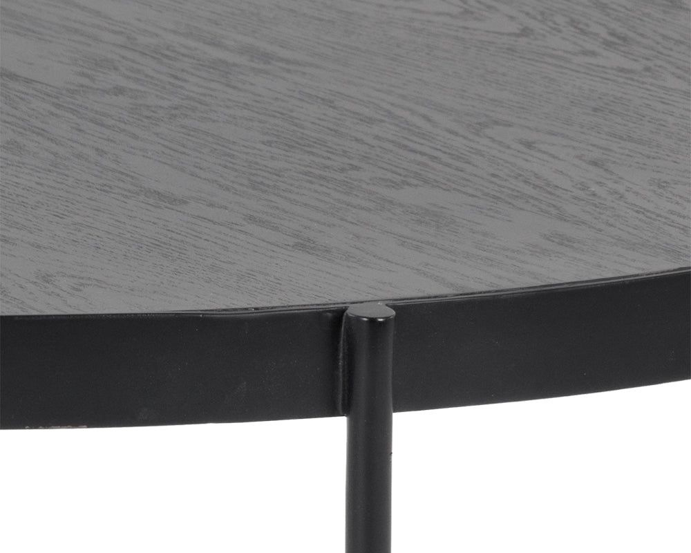 Sunpan Willem Coffee Table - Medium in Oak Veneer