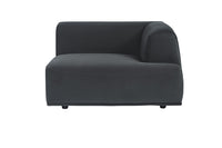 Sunpan Darren Modular - Left/Right Armchair In Smokescreen