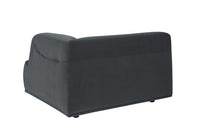 Sunpan Darren Modular - Left/Right Armchair In Smokescreen