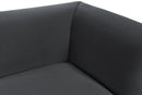 Sunpan Darren Modular - Left/Right Armchair In Smokescreen