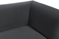 Sunpan Darren Modular - Left/Right Armchair In Smokescreen