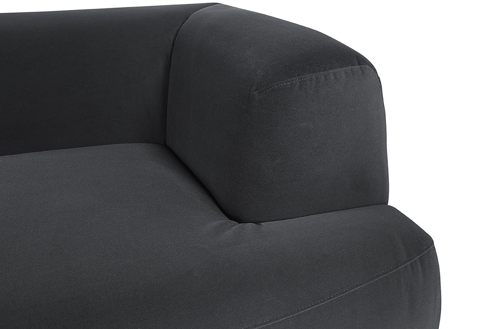 Sunpan Darren Modular - Left/Right Armchair In Smokescreen